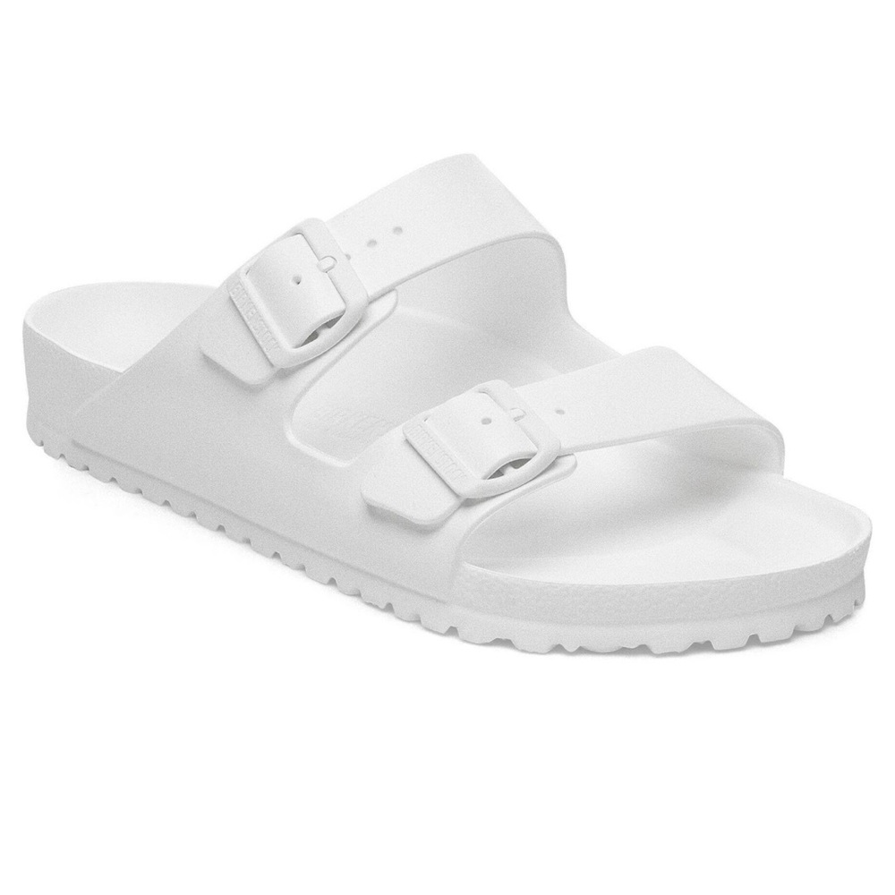 Birkenstock Arizona Essentials Ava White Sandals